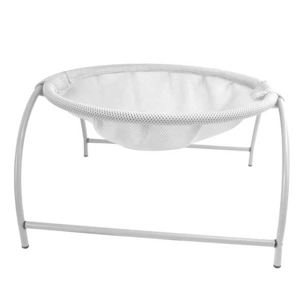 Heavy Duty Floor Cat Hammock with Stand - Waterproof & Durable - White, Only Cloth Bag