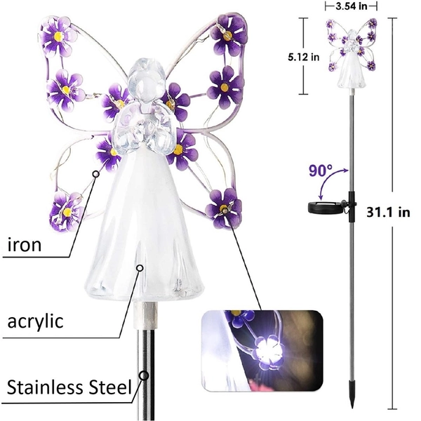 Waterproof Solar Angel Light